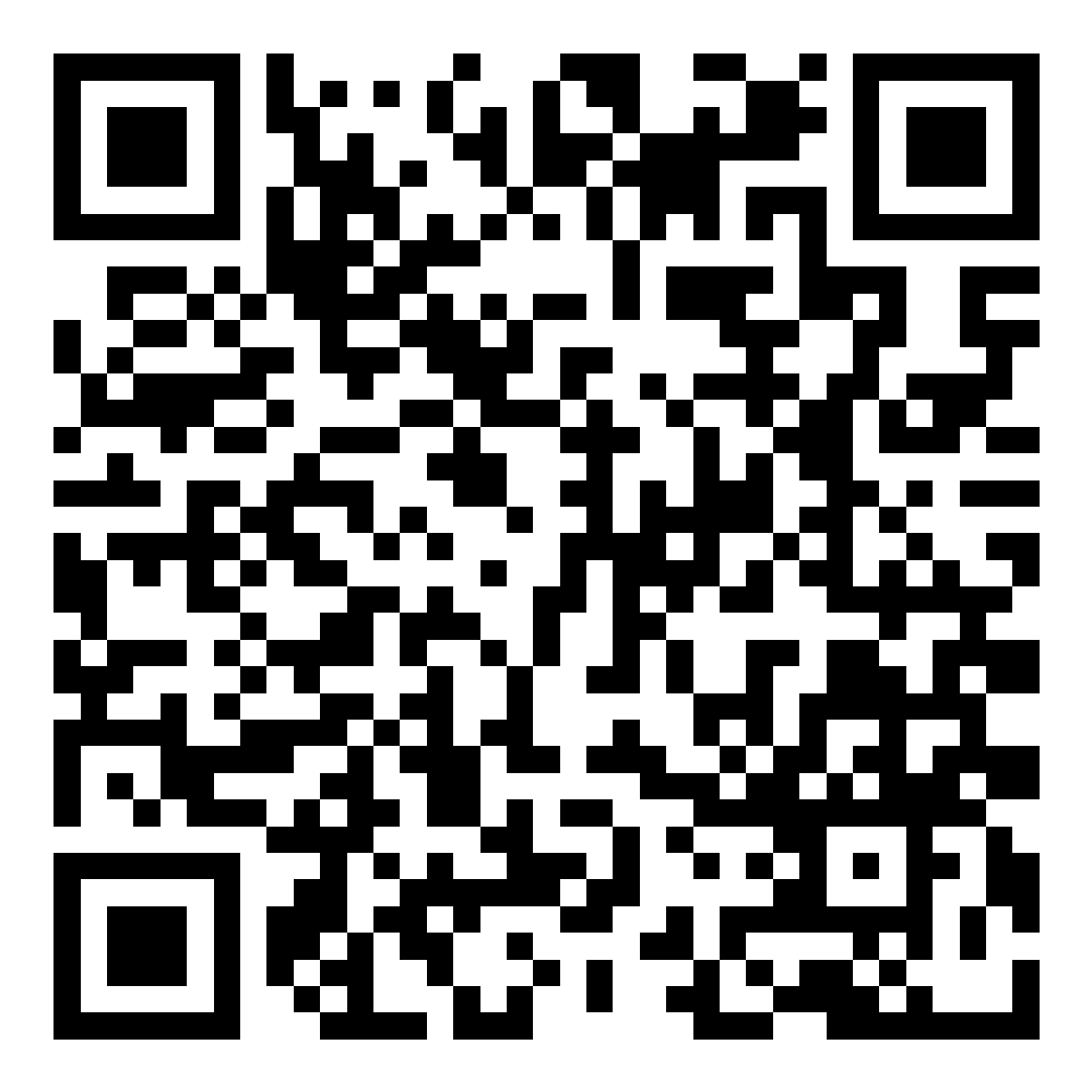 One Million Quarters QR code — scan to contribute